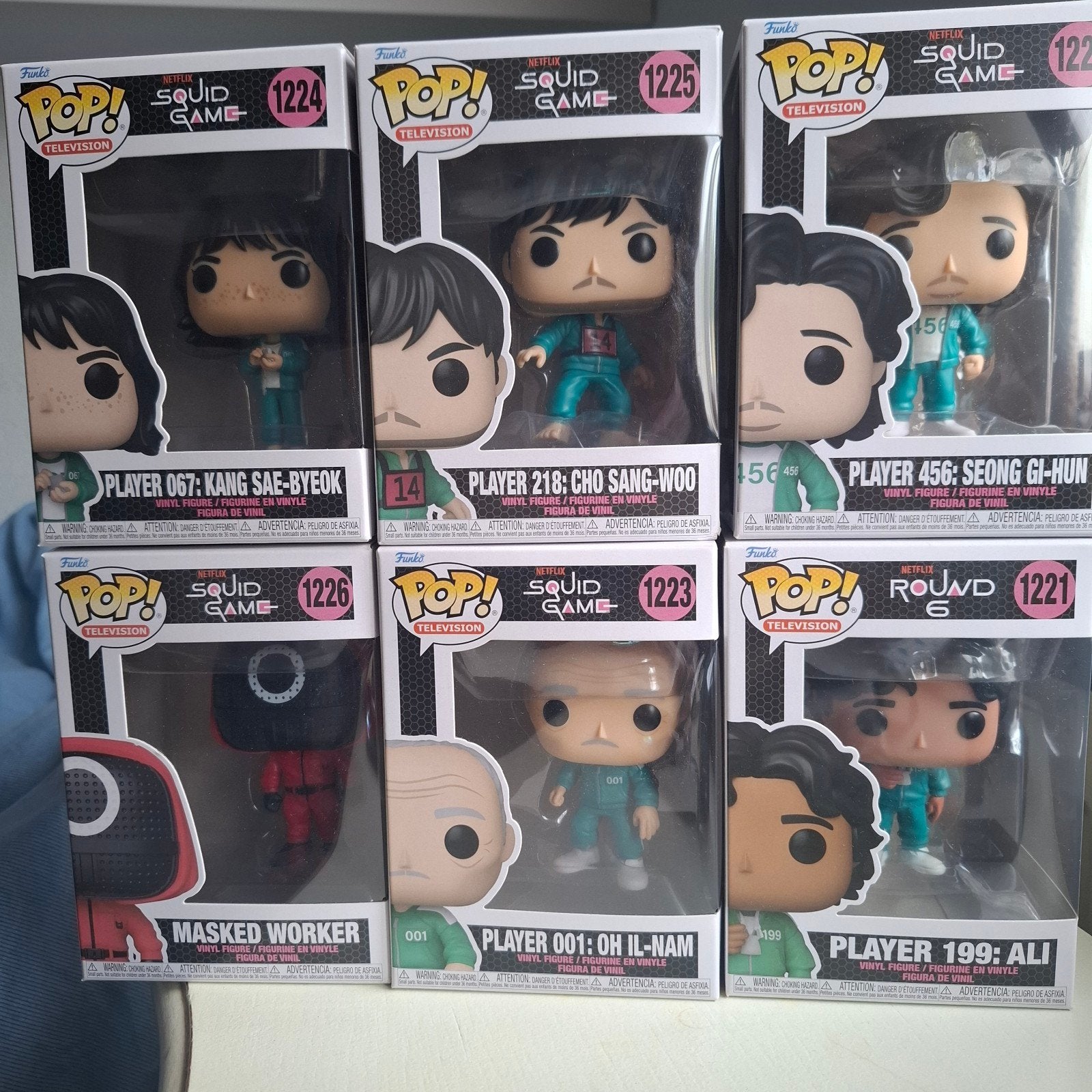 Funko Pop! Squid Game Collectie (6 stuks), Ophalen of Verzenden, Nieuw