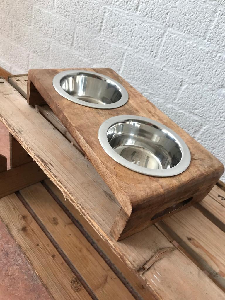 Nieuw Houten Frame Katten Voerbakken, Ophalen, Nieuw