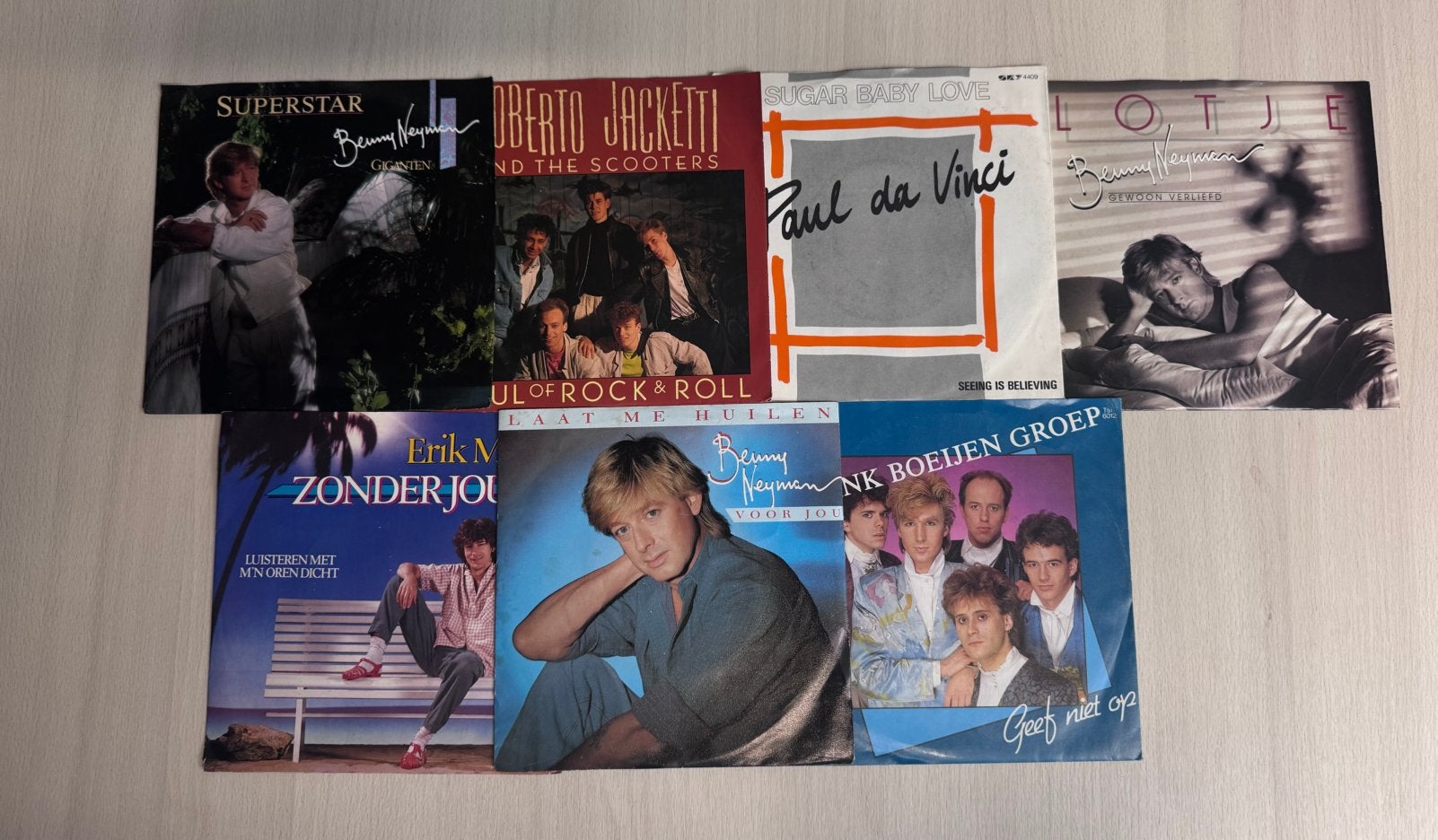 Zeven singles uit de 80s, Ophalen of Verzenden, Zo goed als nieuw, Pop