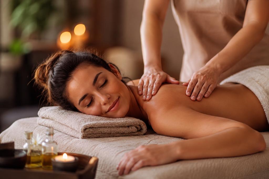 💆‍♀️ Ontspannende massage aan huis voor vrouwen 🌸, Ophalen of Verzenden, Zo goed als nieuw, Zwart, 128 GB