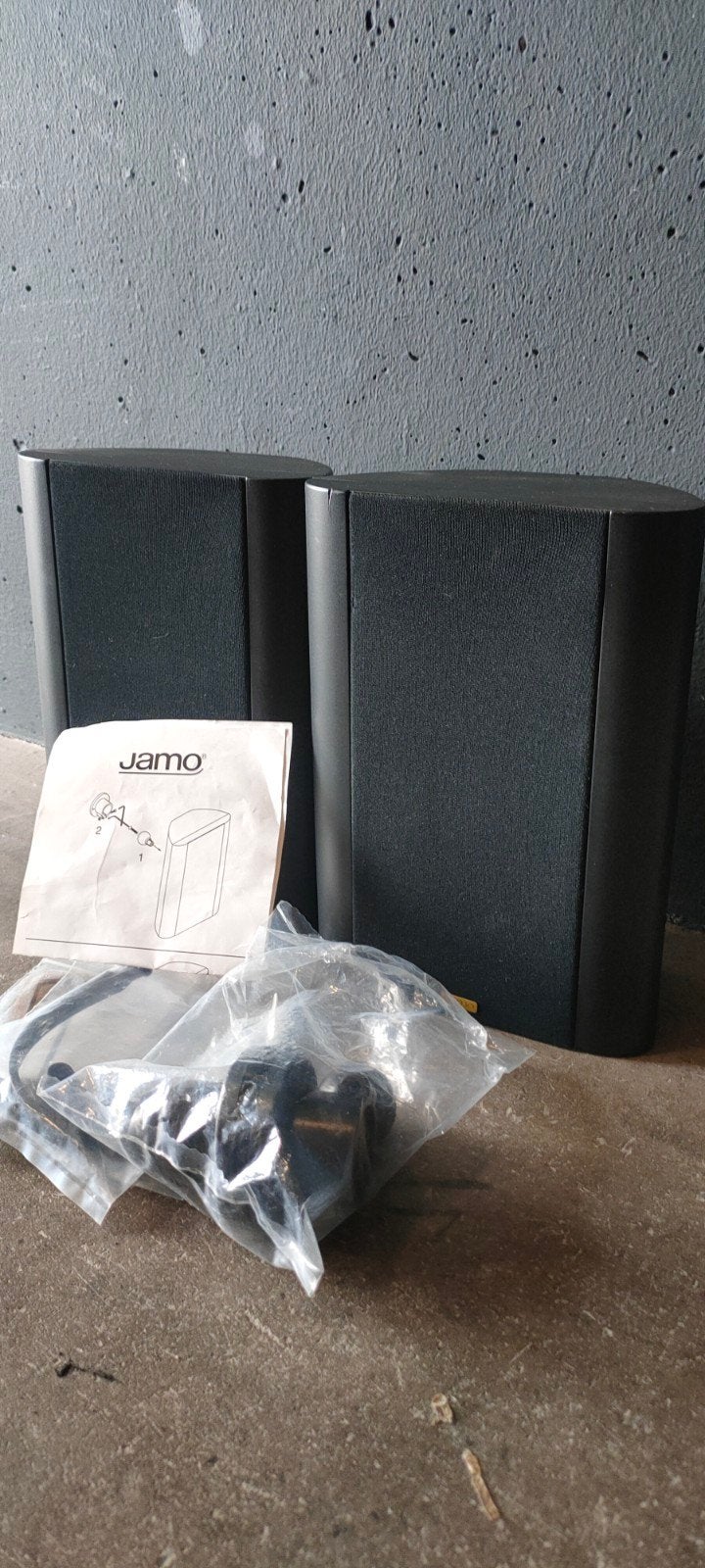 2 Speakers Luidsprekers Jamo 160, Audio, Tv en Foto, Luidsprekers, Ophalen, Zo goed als nieuw, 60 tot 120 watt, Jamo