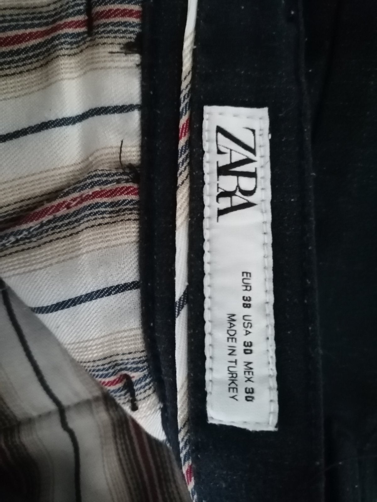 Pantalon merk Zara maat 38 Ruite Broek nette broek, Ophalen of Verzenden, Zo goed als nieuw, Maat 38/40 (M), Lang