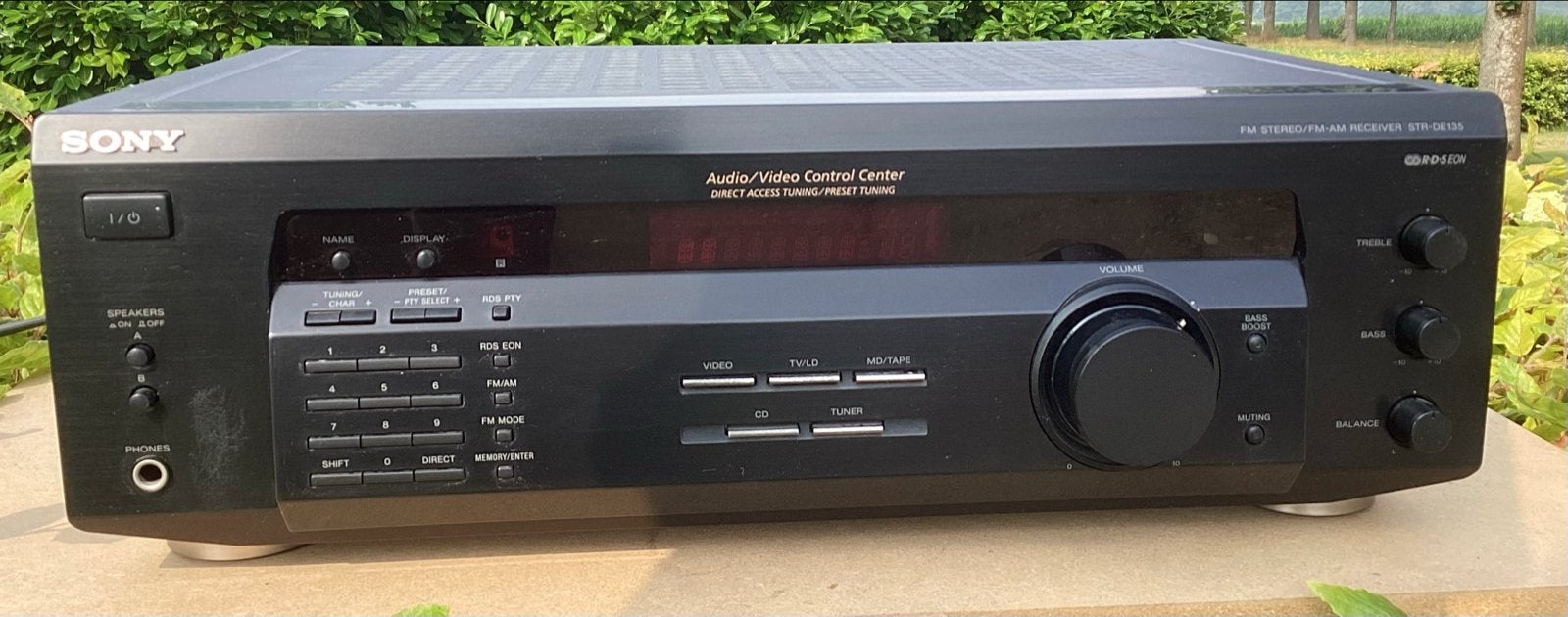 Sony STR-DE135 FM Stereo/FM-AM Receiver, Ophalen, Gebruikt, 60 tot 120 watt, Sony