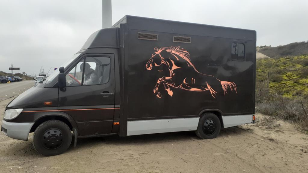 Mercedes benz 308 paardenvrachtwagen semi automaat, Particulier, Te koop