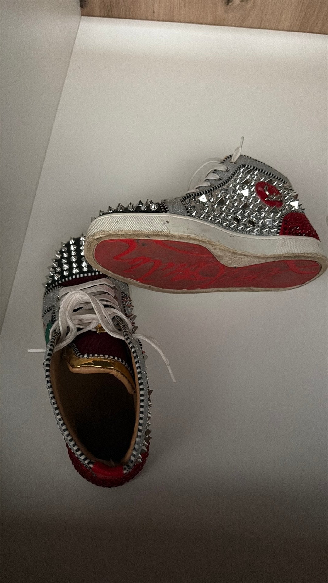 christian louboutin sneakers, Ophalen, Zo goed als nieuw
