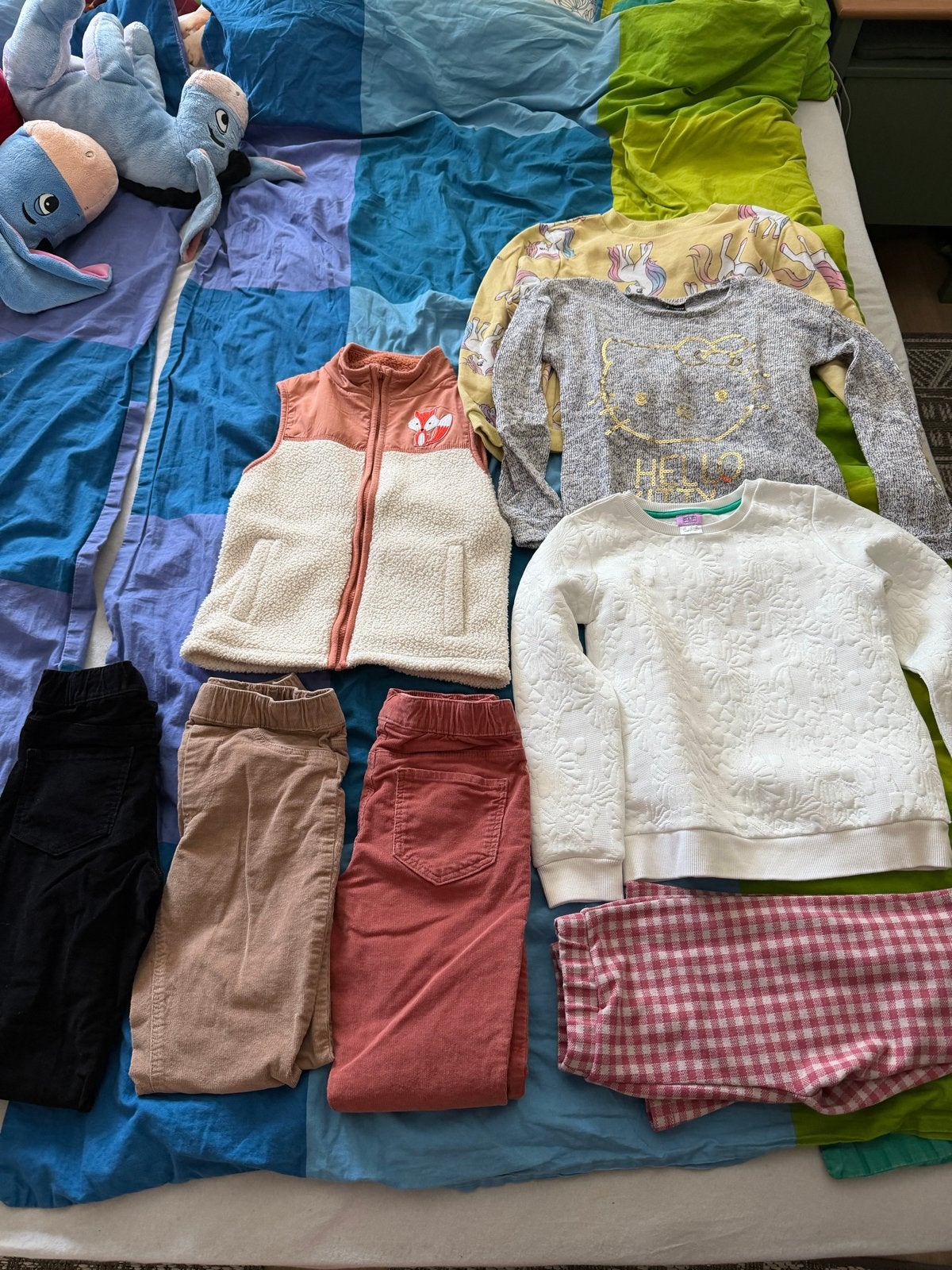 Meisjes kledingpakket herfst/winter maat 134, Ophalen, Gebruikt, Meisje, Setje