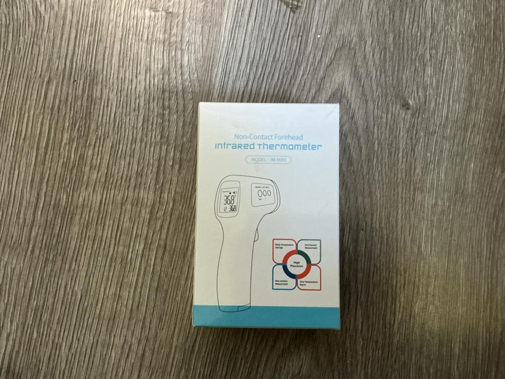 Non-Contact Infrarood Voorhoofdthermometer IM-9001, Ophalen of Verzenden, Zo goed als nieuw