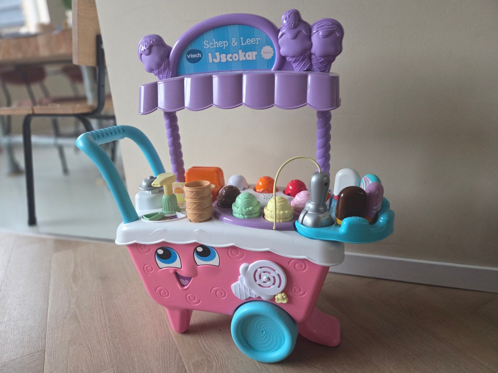 Vtech ijscokar, Kinderen en Baby's, Speelgoed | Vtech, Ophalen, Zo goed als nieuw