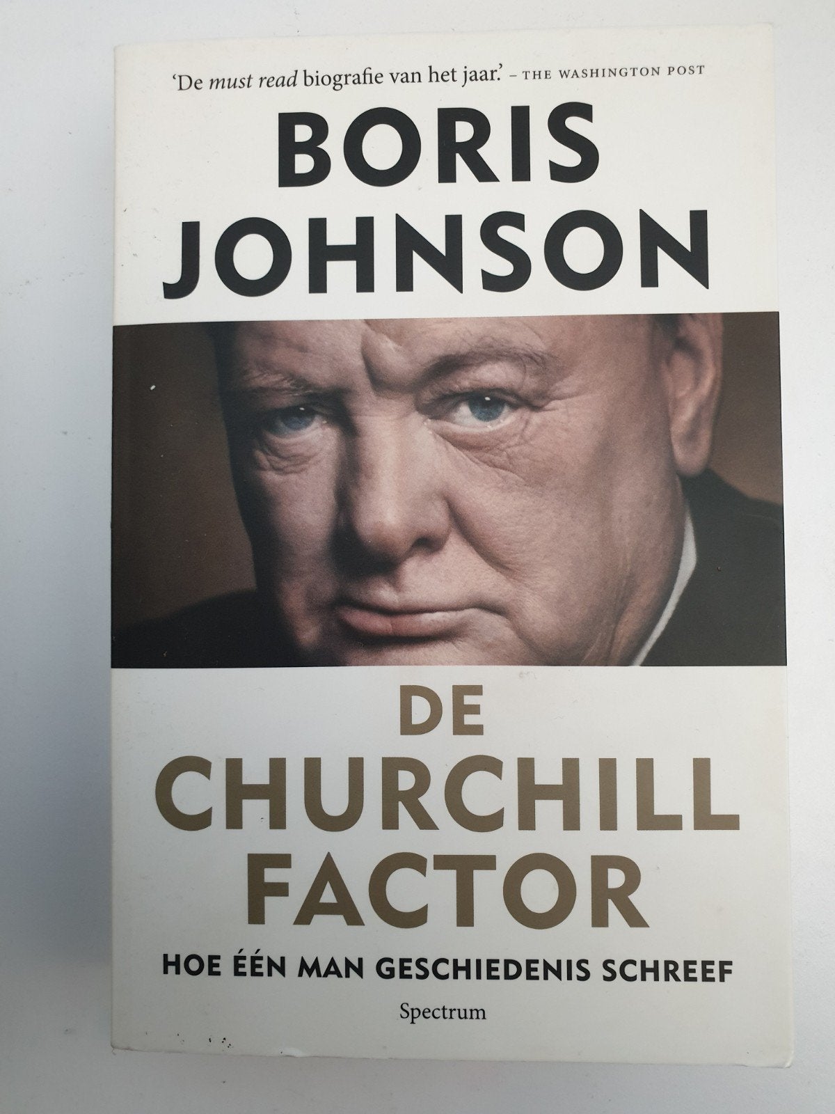 Boris Johnson - De Churchill Factor (biografie), Ophalen of Verzenden, Gelezen, Boris Johnson