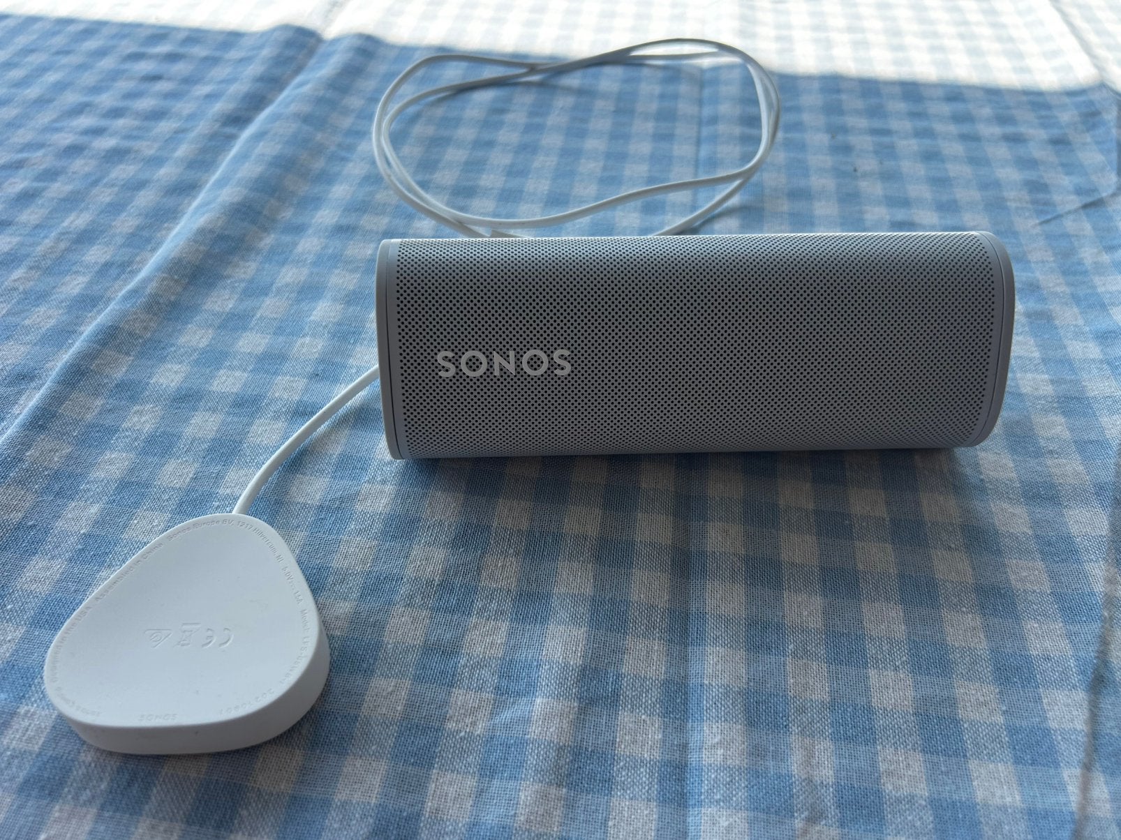 Sonos roam wit inclusief wireless charger, Ophalen, Zo goed als nieuw