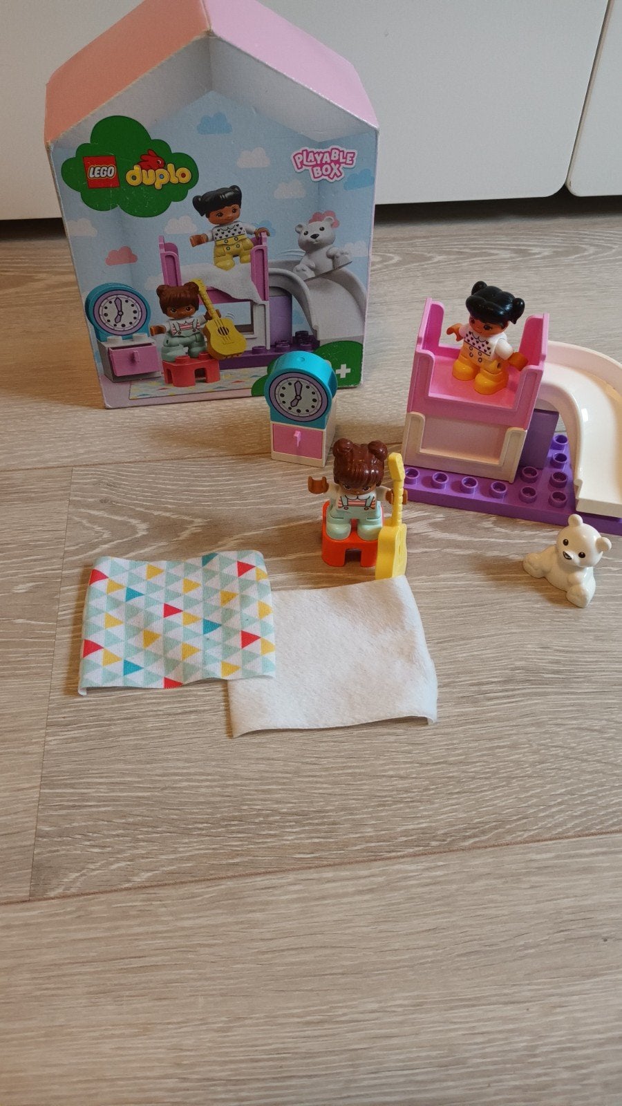 Lego Duplo Slaapkamer Set - Zo goed als nieuw, Overige thema's, Ophalen of Verzenden, Zo goed als nieuw, Duplo