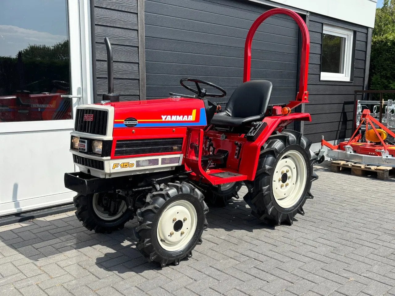 Yanmar 17.5 pk 4-WD Minitractor compleet als nieuw! compactt, Zakelijke goederen, Agrarisch | Tractoren, Gebruikt, Tot 80 Pk, Overige merken