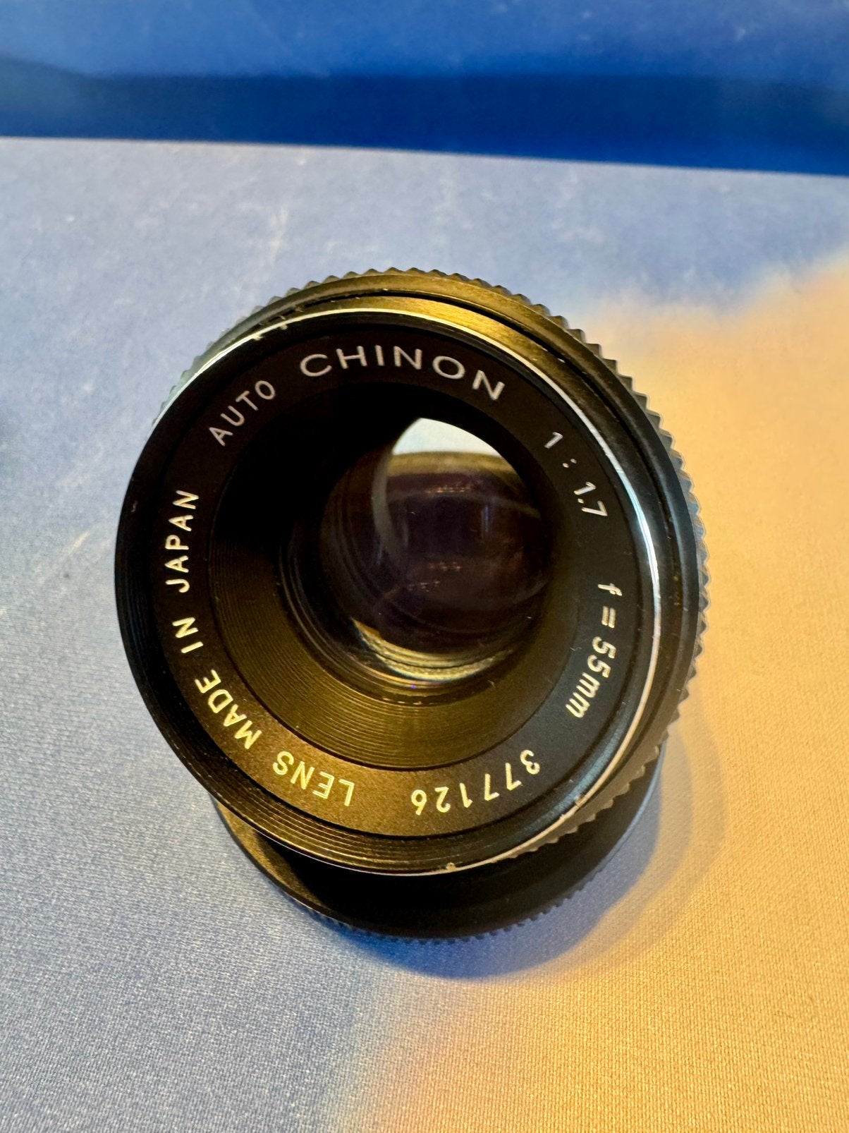 Auto Chinon 55mm f/1.7 - M42 (Tomioka), Gebruikt, Ophalen of Verzenden, Standaardlens, 55 mm