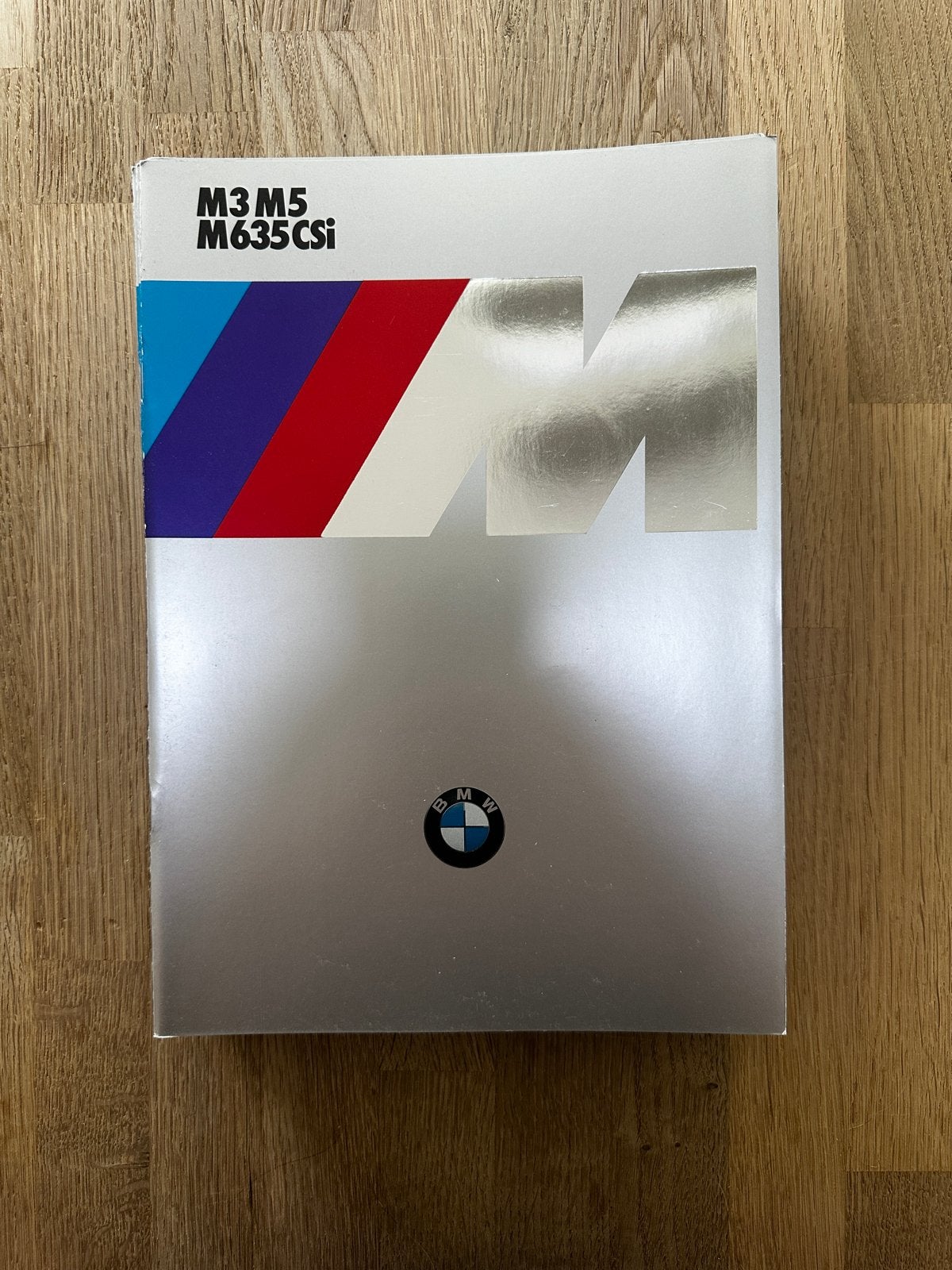 BMW M3 (E30), M5 (E28) M635CSi (E24) brochure DE, Ophalen of Verzenden, Zo goed als nieuw, BMW
