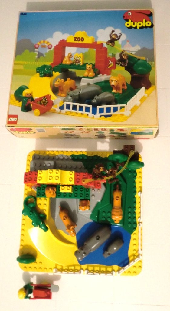Duplo vintage Zoo set 2668., Kinderen en Baby's, Gebruikt, Compleet, Ophalen of Verzenden, Duplo