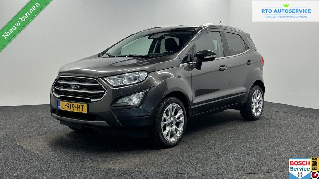 Ford EcoSport 1.0 EcoBoost Titanium ECC LM CARPLAY NAVI CRUI, Auto's, Ford, Bedrijf, Te koop, Ecosport, ABS, Airbags, Airconditioning