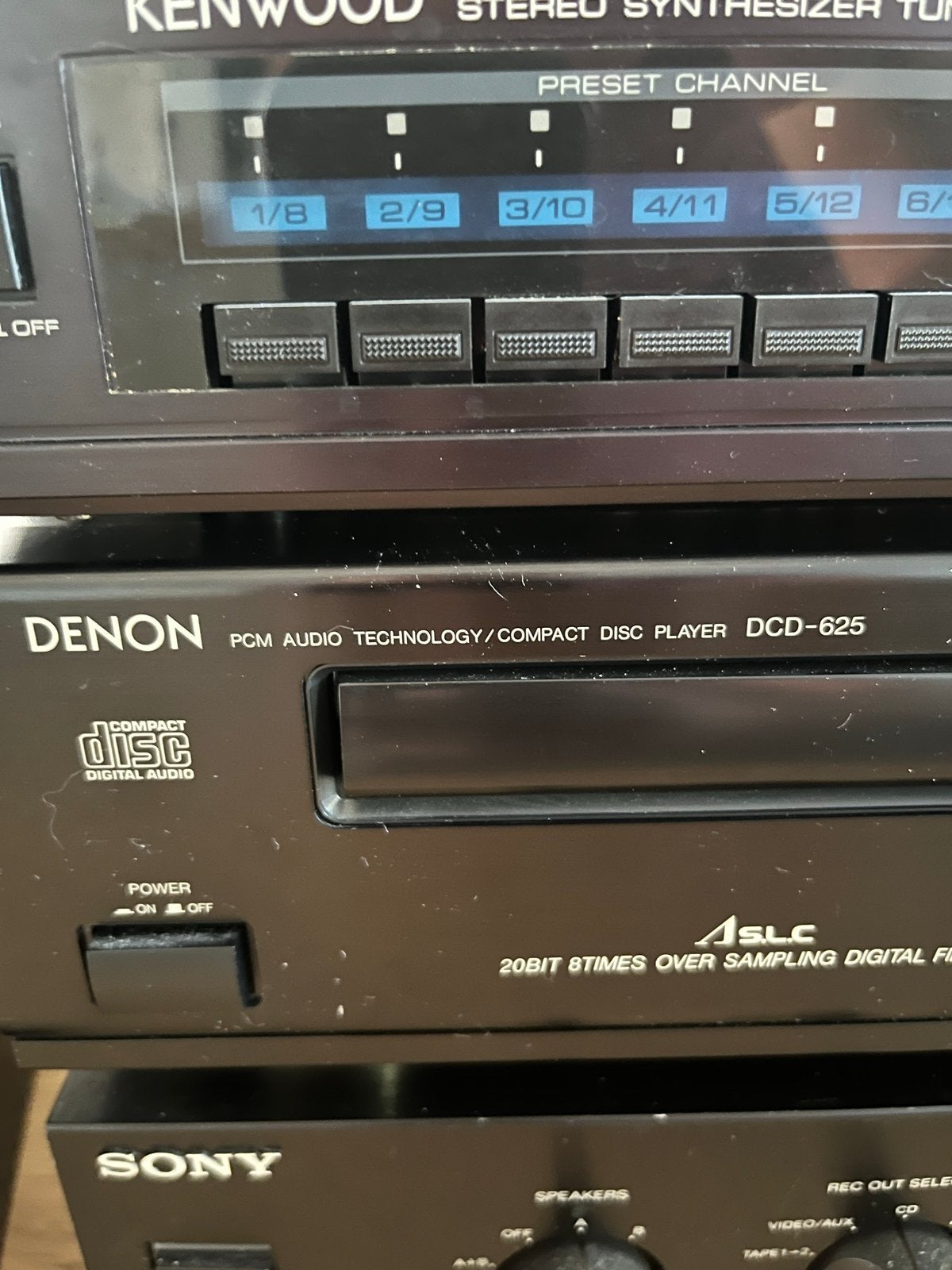 Foto 4 van Complete Stereo Installatie: Sony, Denon, Kenwood met B&W sp