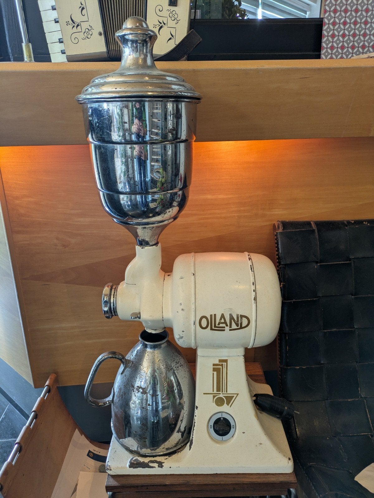 Vintage Oilland Koffiezetapparaat - Uniek Design, Ophalen