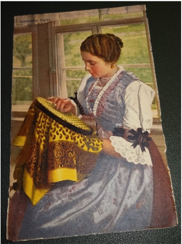 Zwitserland - Folklore - Costumes - Appenzeller Tracht, Verzenden, 1940 tot 1960, Gelopen, Klederdracht