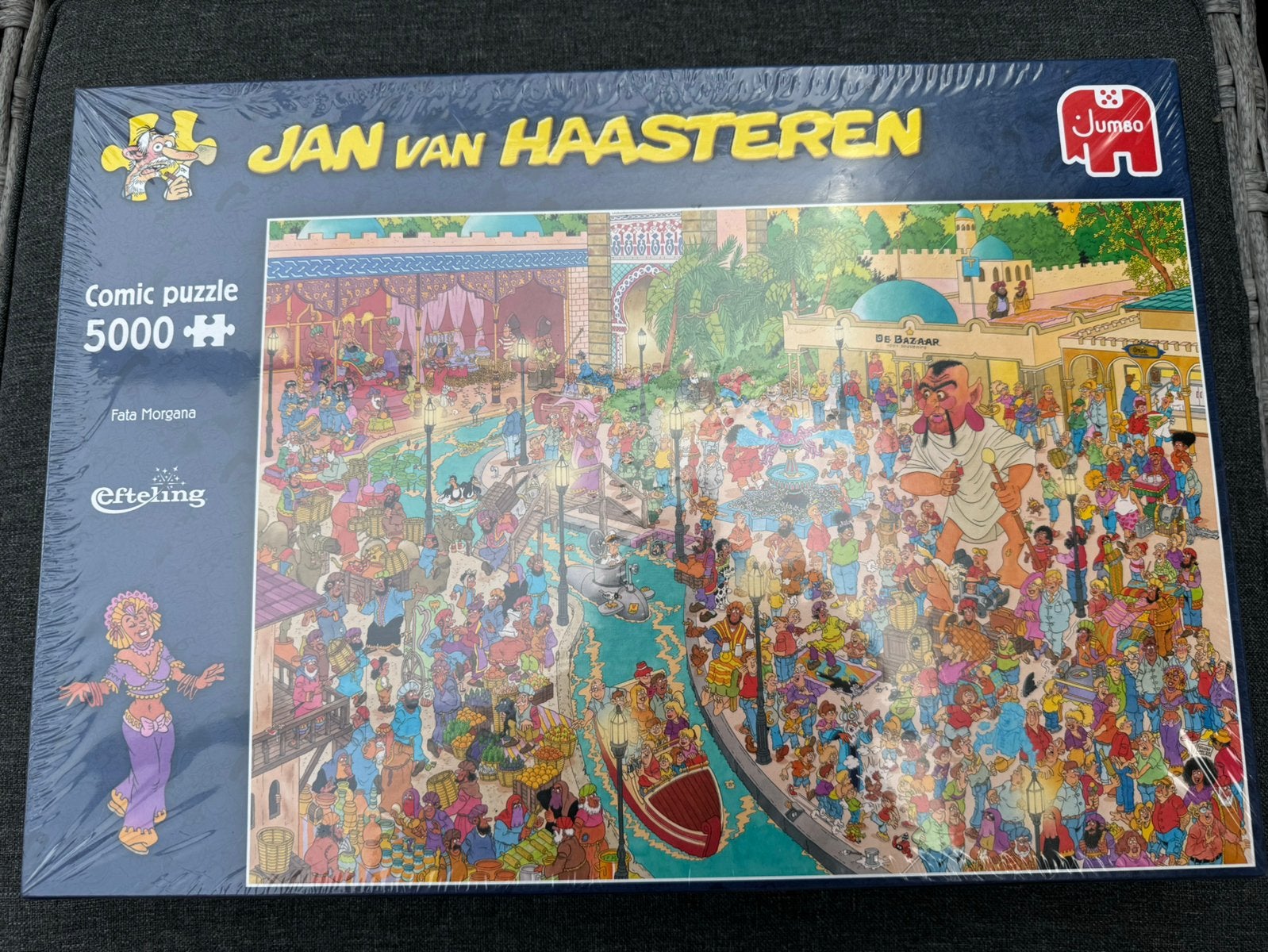Jan van Haasteren 5000 st fata morgana Efteling, Hobby en Vrije tijd, Denksport en Puzzels, Ophalen of Verzenden, Nieuw