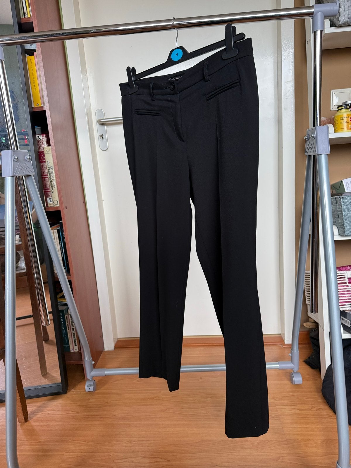 Toni Chic 'n' Easy zwarte pantalon - Maat M, Maat 38/40 (M), Zwart, Ophalen of Verzenden, Zo goed als nieuw
