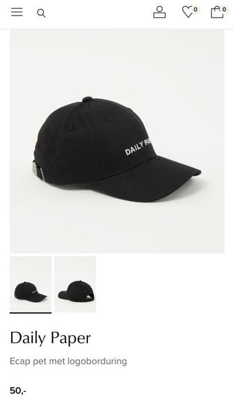 Daily paper hat cap, Ophalen of Verzenden, Zo goed als nieuw, One size fits all, Pet