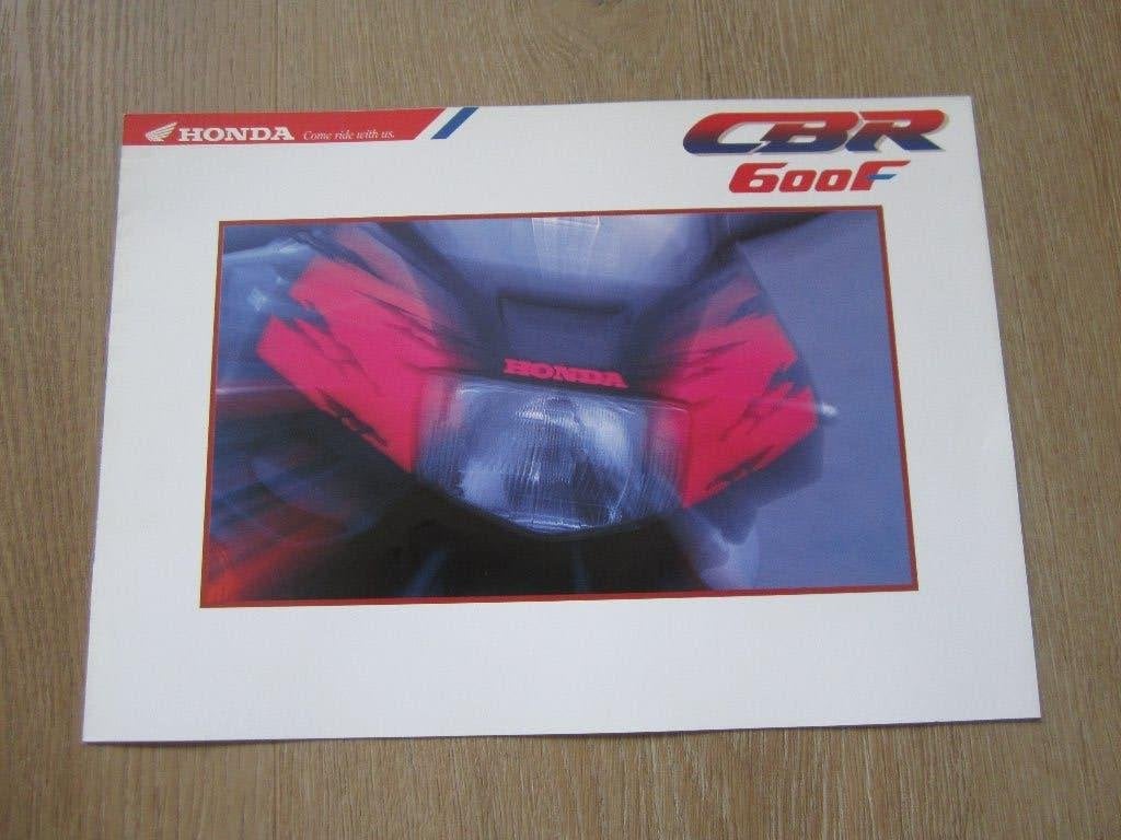 Honda CBR 600 F brochure folder 1993 ?, Ophalen of Verzenden, Honda