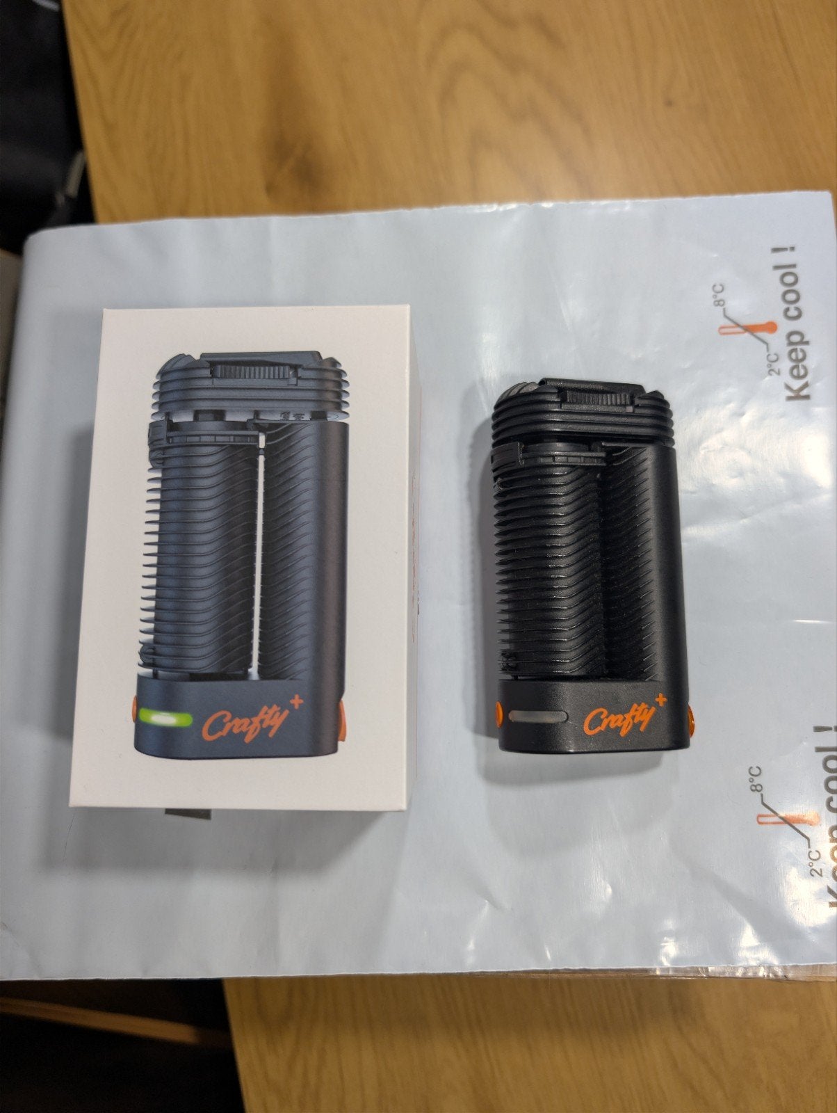Storz and Bickel Crafty + vaporizer, with accessories, Ophalen of Verzenden, Zo goed als nieuw, Overige typen