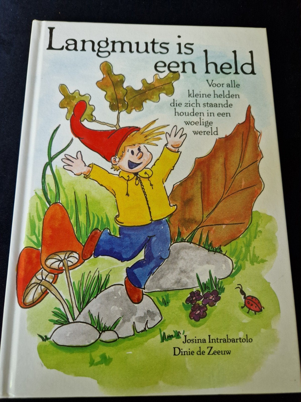 Langmuts is een held - Kinderboek, Ophalen of Verzenden, Zo goed als nieuw, Josina Intrabartolo, Dinie de Zeeuw, Fictie algemeen