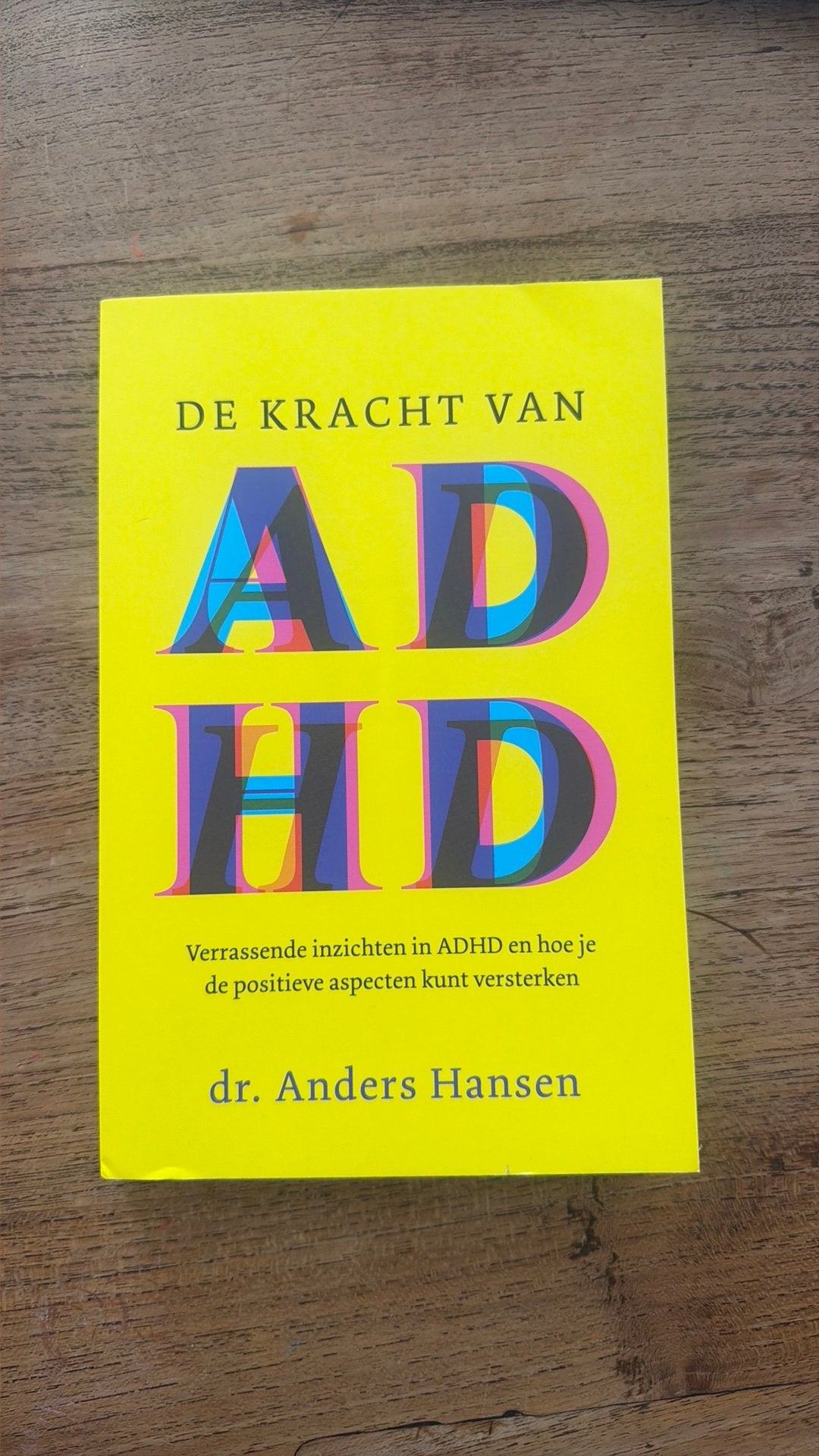 Anders Hansen - De kracht van ADHD, Ophalen of Verzenden, Anders Hansen, Ontwikkelingspsychologie, Zo goed als nieuw
