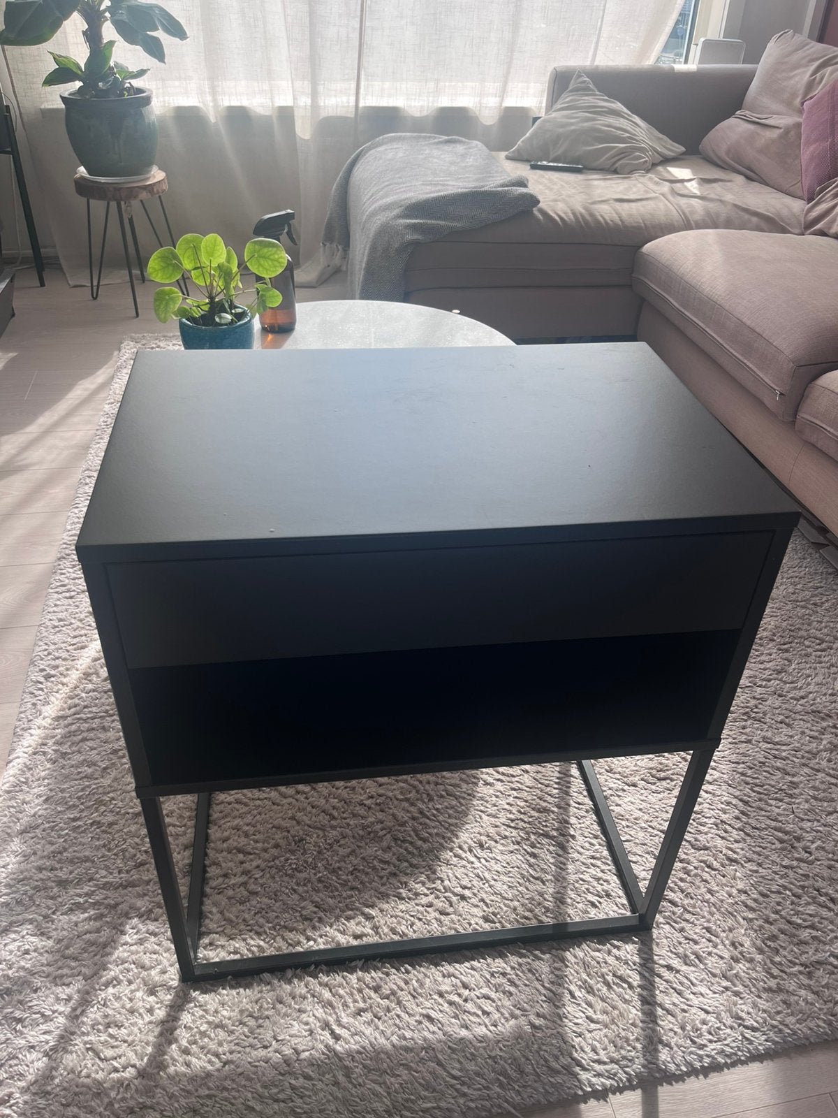 IKEA Vikhammer (nacht)kastje, Ophalen, Zo goed als nieuw, Rechthoekig, 50 tot 100 cm