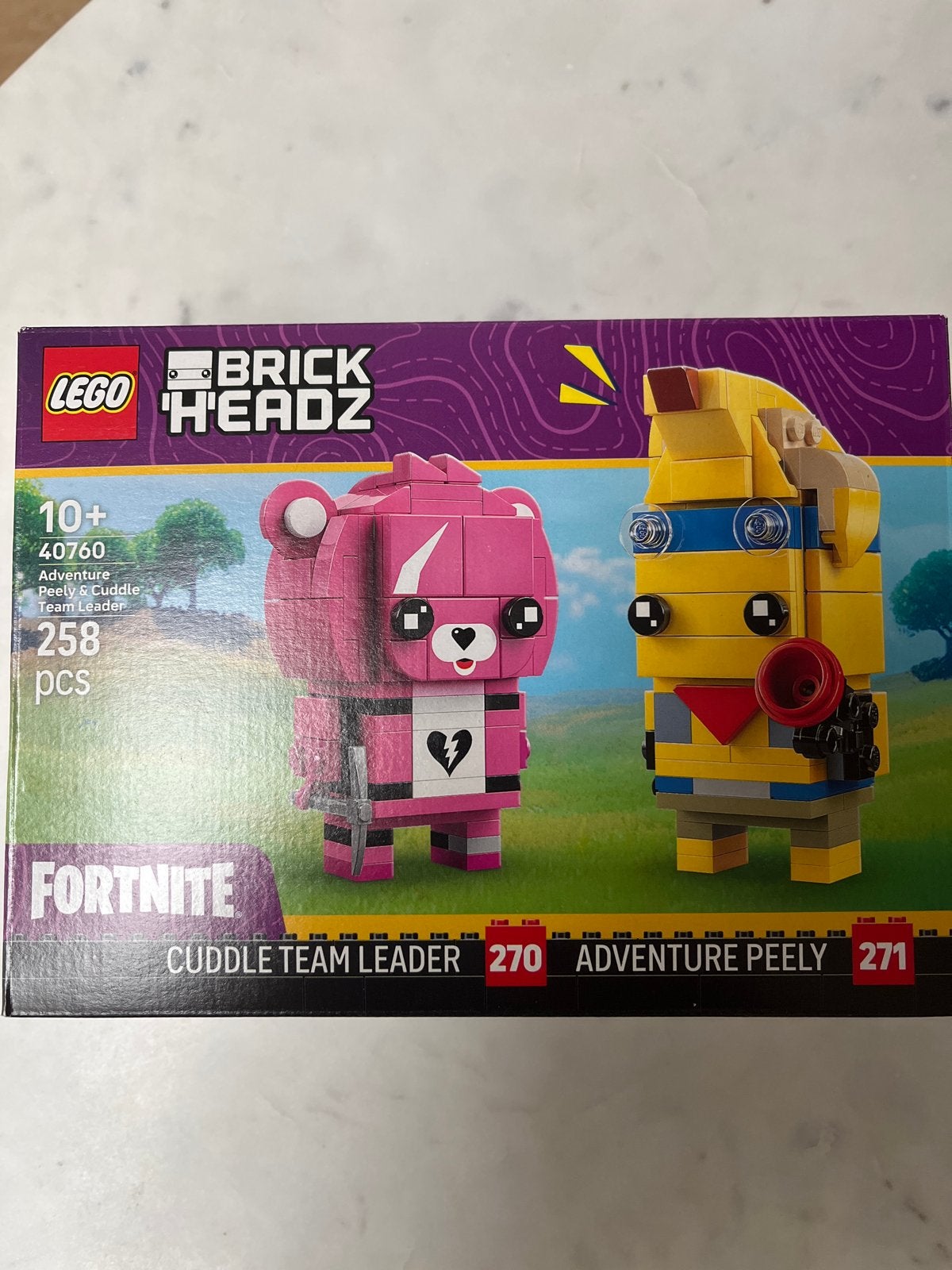 LEGO BrickHeadz Fortnite 40760 Adventure Peely & Cuddle Team, Ophalen of Verzenden, Nieuw