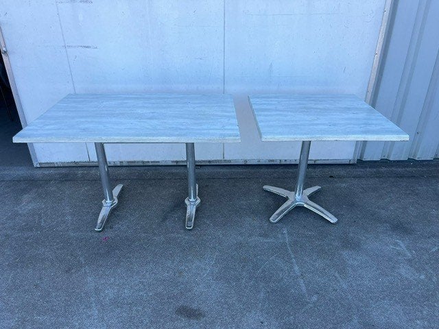 16 horeca bistro restaurant terras tafels 120x80, 80x80 cm, Ophalen, Zo goed als nieuw