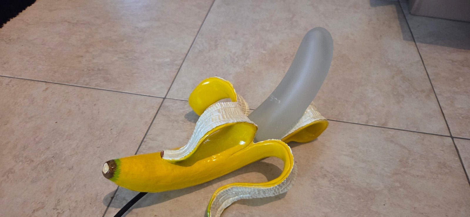 Seletti Banana Lamp - Unieke Tafellamp, Ophalen, Overige merken, Kunststof, Geel