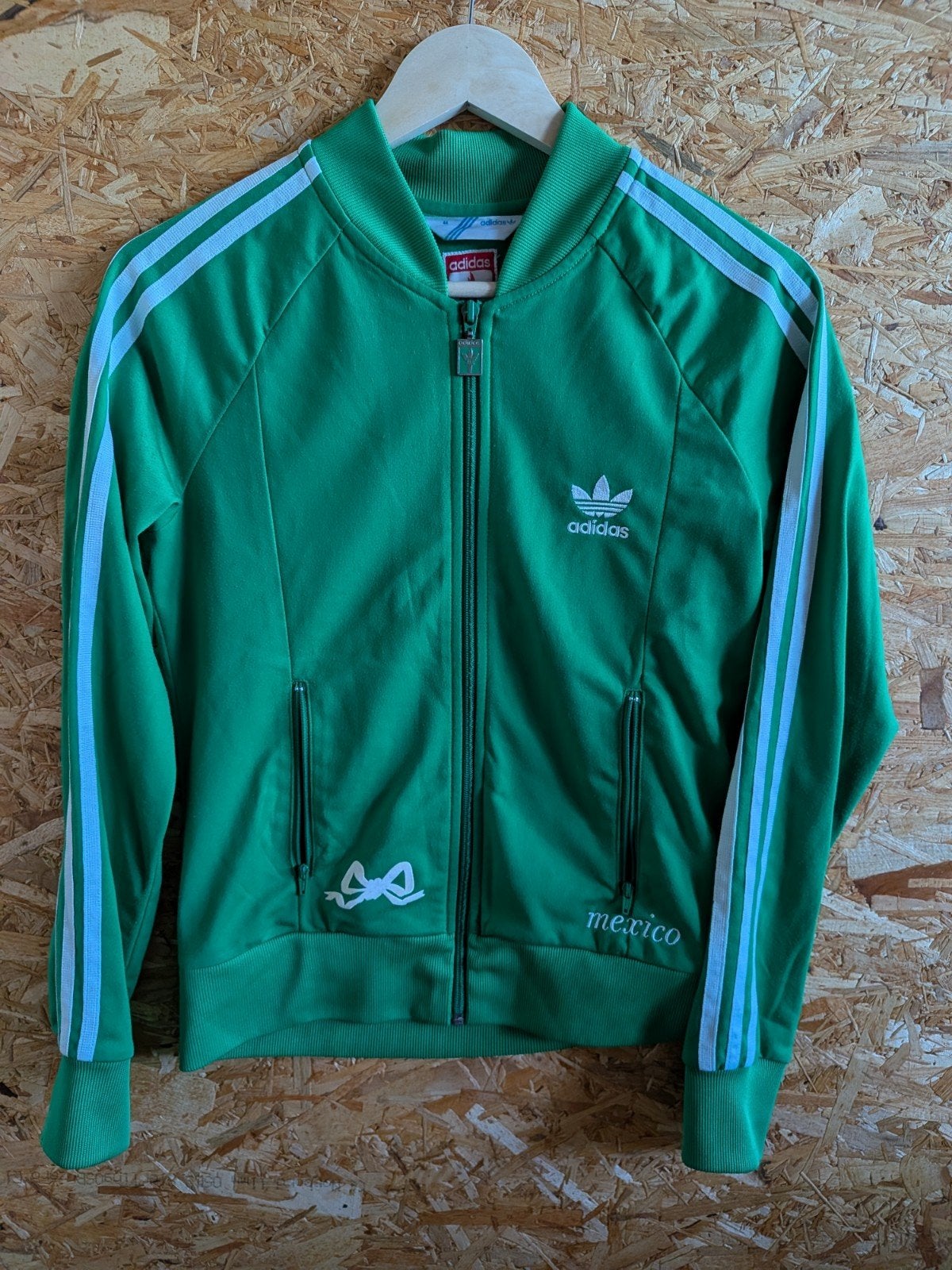 Adidas Originals Mexico vintage track jack, Ophalen of Verzenden, Zo goed als nieuw, Maat 46 (S) of kleiner, Adidas Originals
