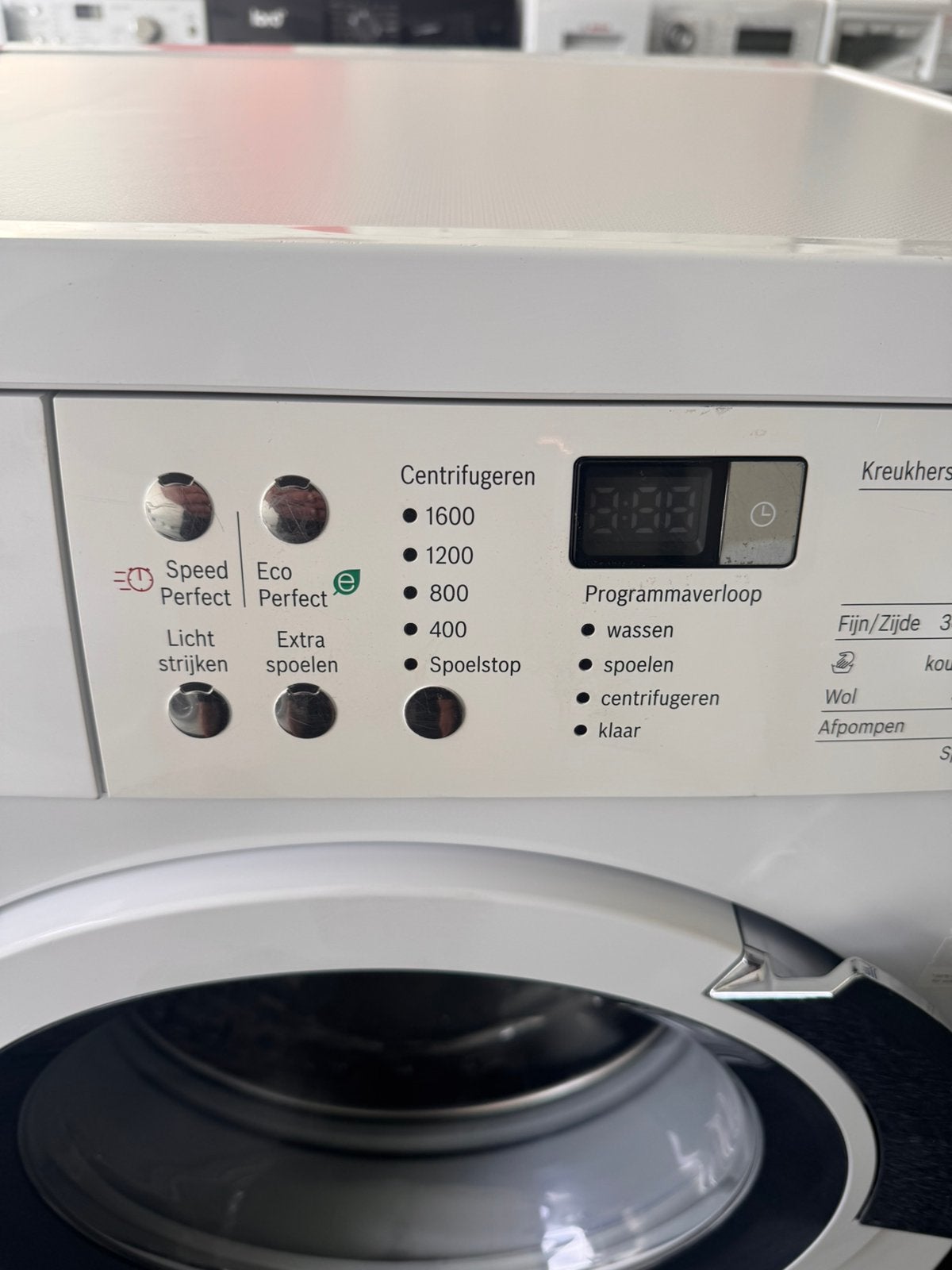 BOSCH 1600 SERIE LOGIXX ECO VARIO 8 KG met 2 jaar garantie, N, N, Refurbished, Ophalen of Verzenden
