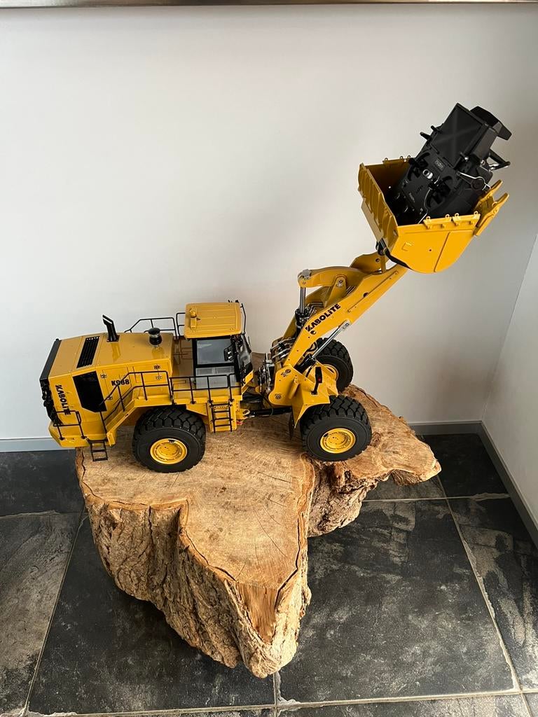 RC 1/14 CAT 988 Kabolite Shovel Wiellader Lesu tamiya, Ophalen of Verzenden, Nieuw