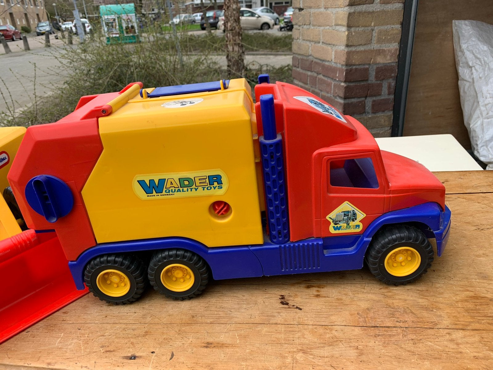 Wader Vuilniswagen, Ophalen of Verzenden, Gebruikt