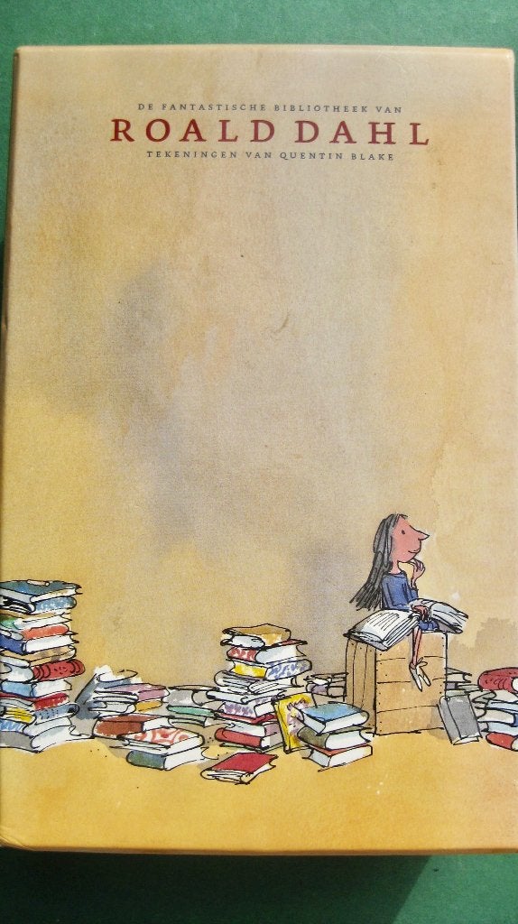 Cassette Roald Dahl met 3 boeken, Ophalen of Verzenden, Zo goed als nieuw, Europa overig