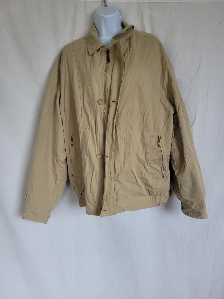 Leuke lichtgroene heren tussenjas mt 52 merk Westbury, Kleding | Heren, Jassen | Winter, Maat 52/54 (L), ., Ophalen of Verzenden