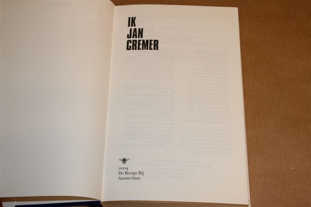 Ik Jan Cremer [2004] — 51e druk — Gebonden uitgave, Boeken, Ophalen of Verzenden, Zo goed als nieuw