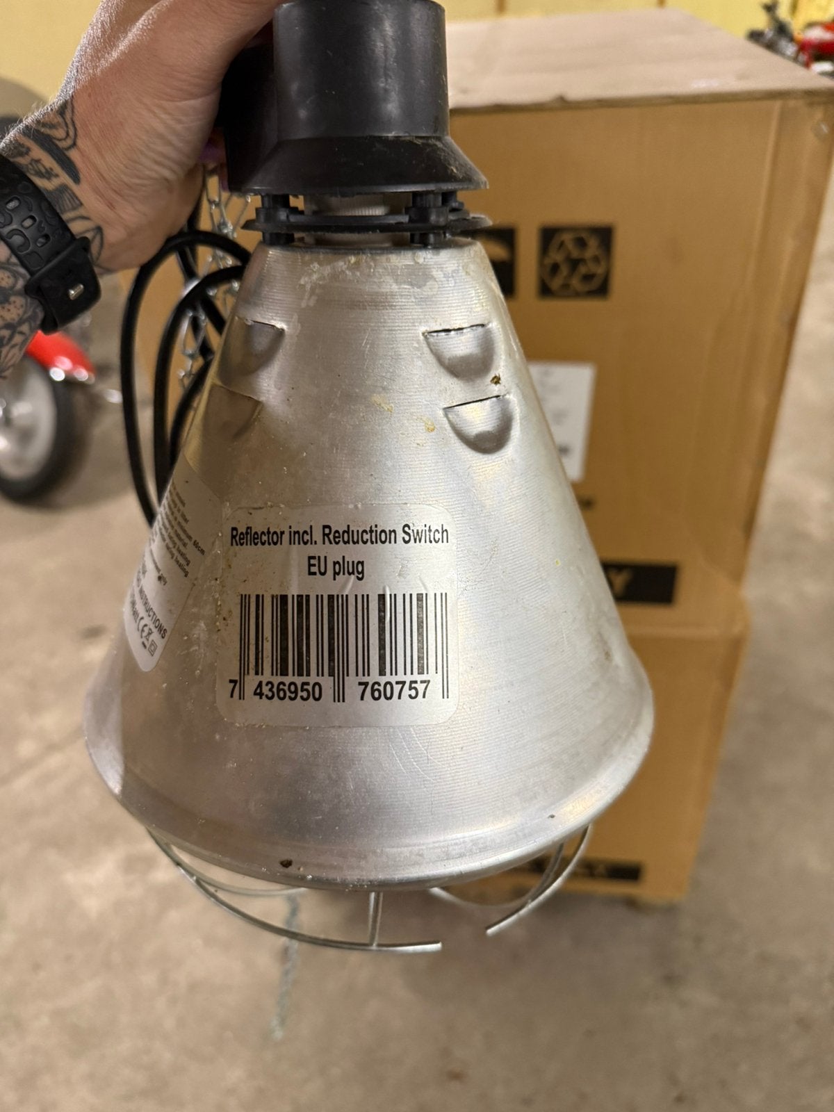Warmte lamp 175w, Ophalen of Verzenden, Gebruikt