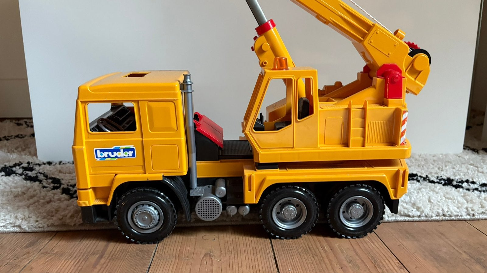 Bruder betonwagen, kraanwagen, graafmachine, Ophalen, Zo goed als nieuw