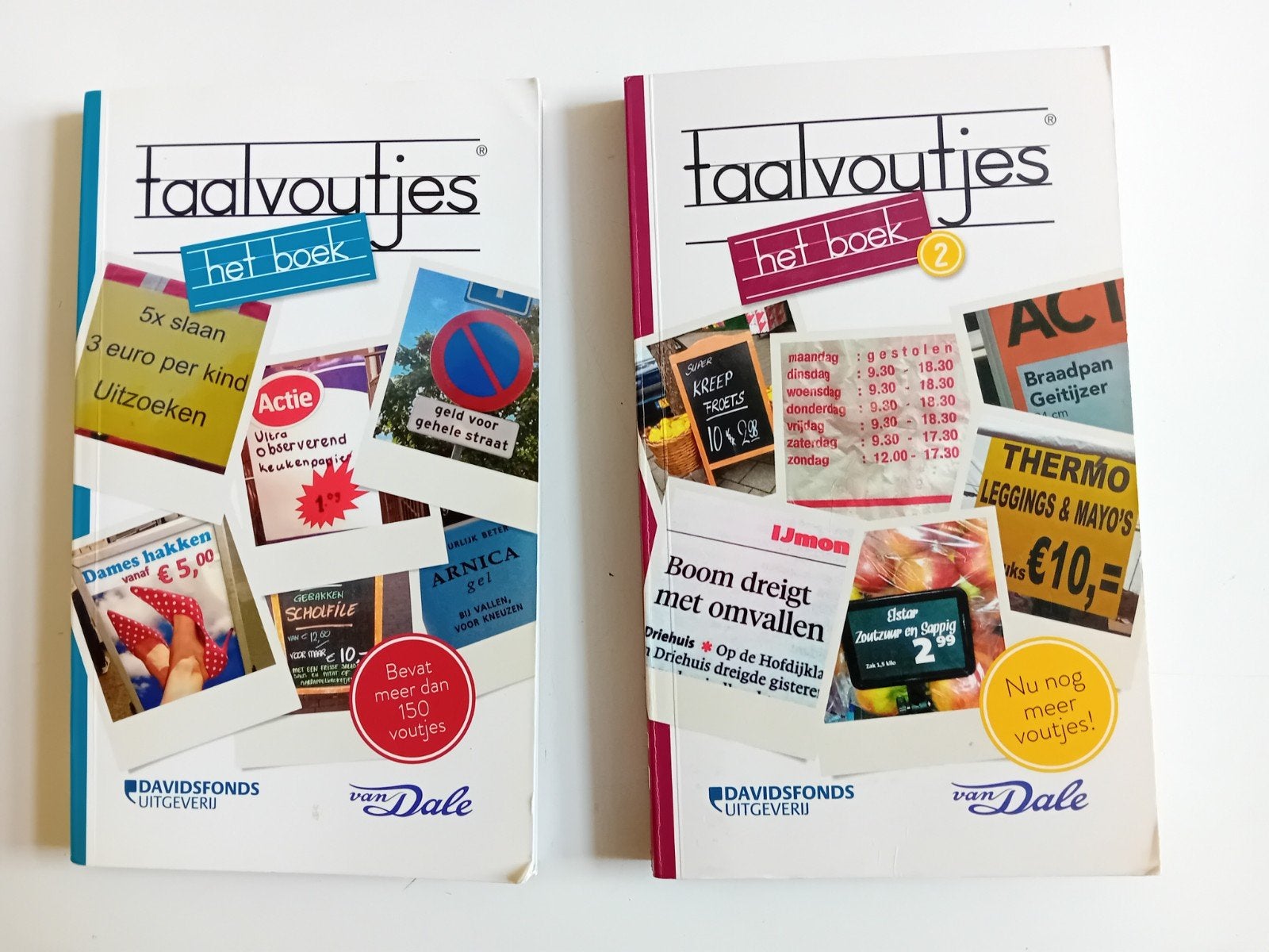 TAalVoutjes Het Boek 1 & 2 - Van Dale (2-delige set), Boeken, Ophalen of Verzenden, Zo goed als nieuw, Inger Hollebeek en Vellah Bogie
