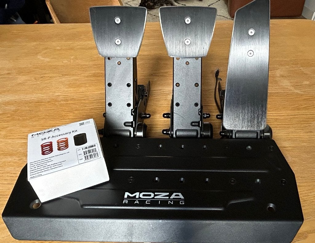 Moza SR-P sim racing pedalen, Computers en Software, Ophalen of Verzenden, Gebruikt, Moza Racing
