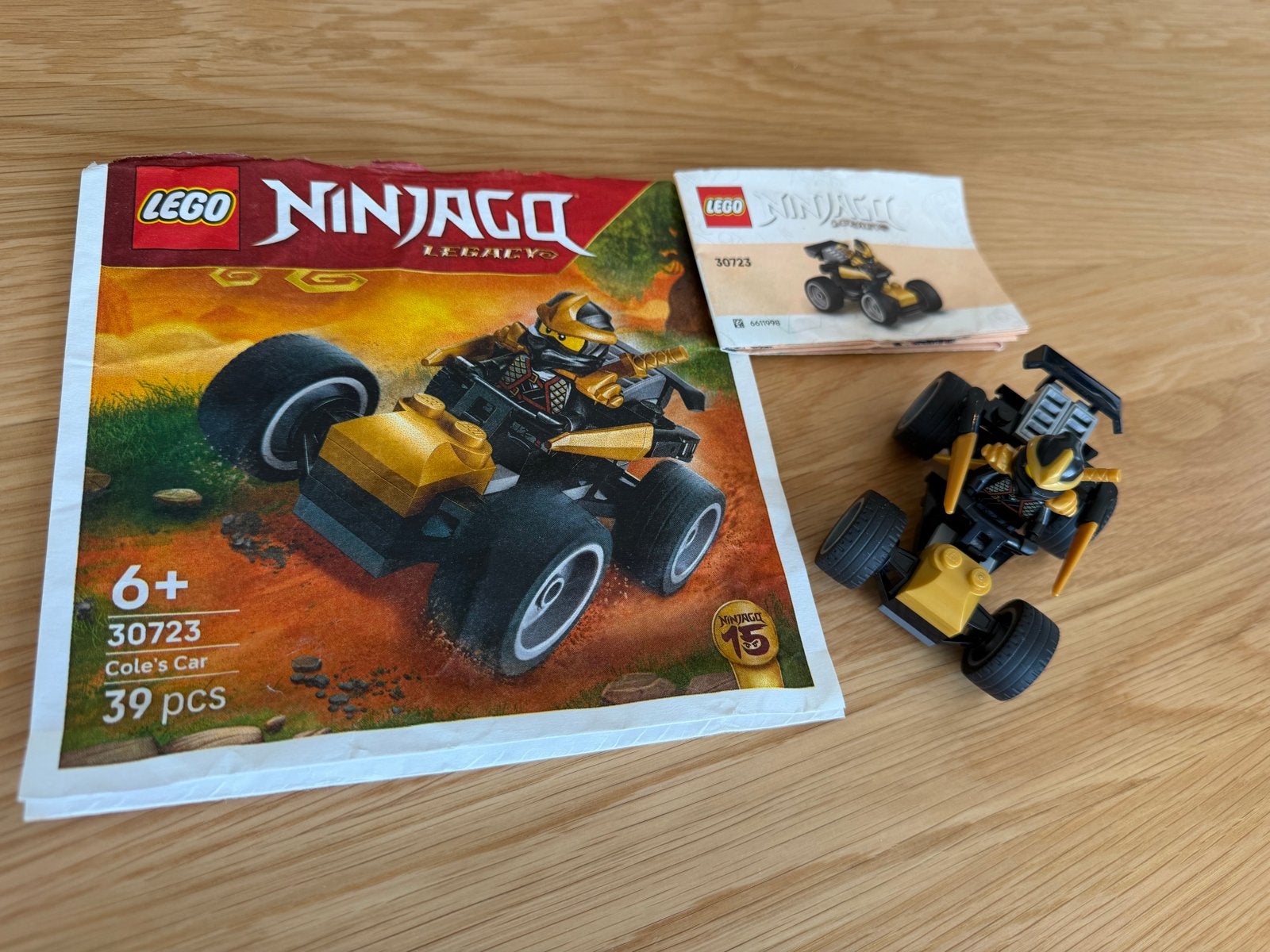LEGO Ninjago 30723 Cole's Car - Zo goed als nieuw, Ophalen, Zo goed als nieuw