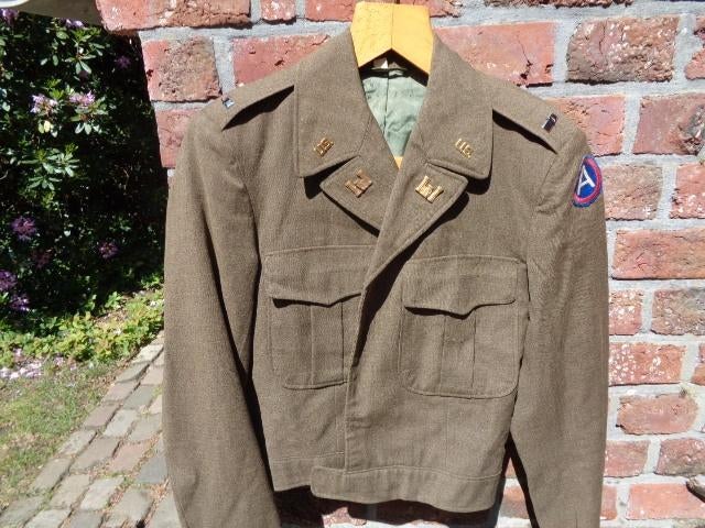 US Army battle dress , Ike jacket , jaren 50 ?, Ophalen of Verzenden, Landmacht, Amerika, Kleding of Schoenen