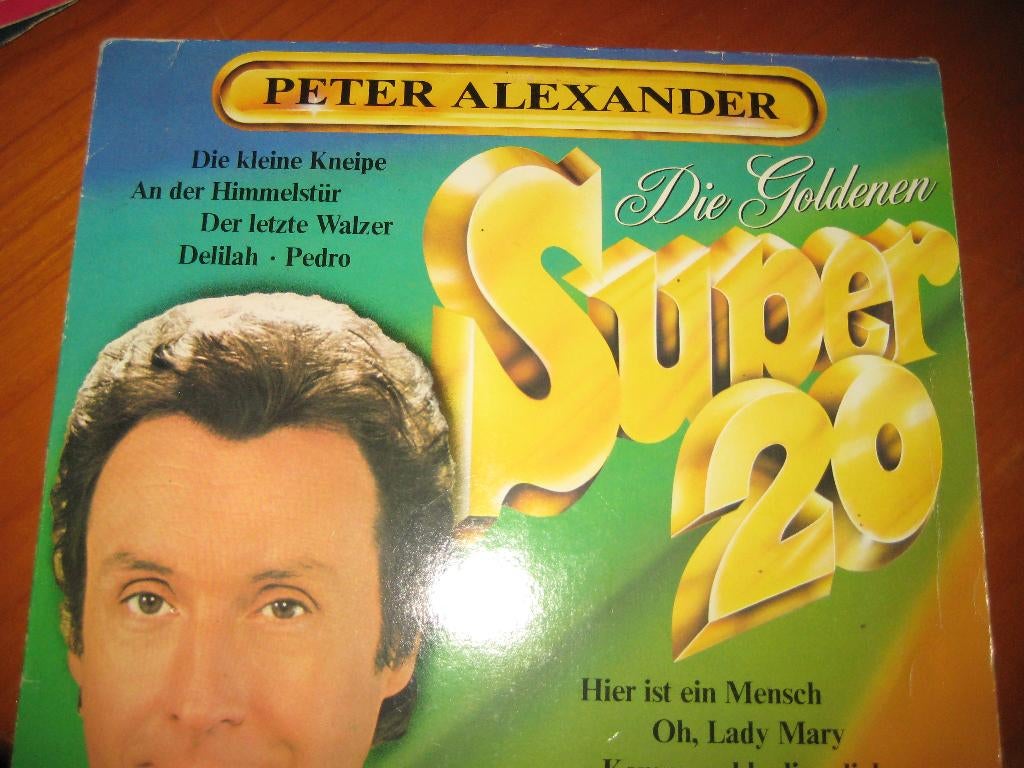 LP, Peter Alexander: Die goldenen Super 20, Cd's en Dvd's, Vinyl | Pop, Ophalen of Verzenden, Zo goed als nieuw, 12 inch