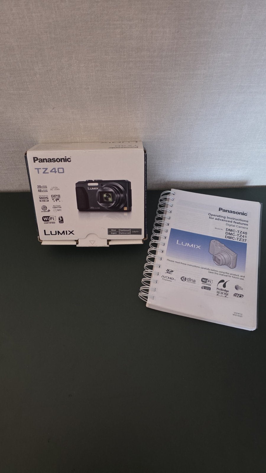 Panasonic Lumix TZ40 Compactcamera met 20x optische zoom, Panasonic, WiFi, Zo goed als nieuw, Compactcamera