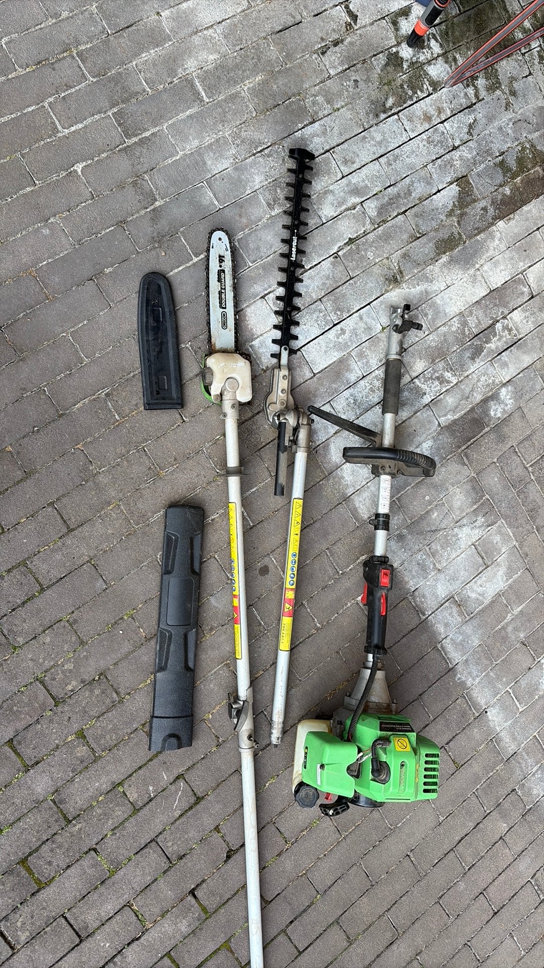Florabest benzine tool, Tuin en Terras, Ophalen, Zo goed als nieuw, Benzine